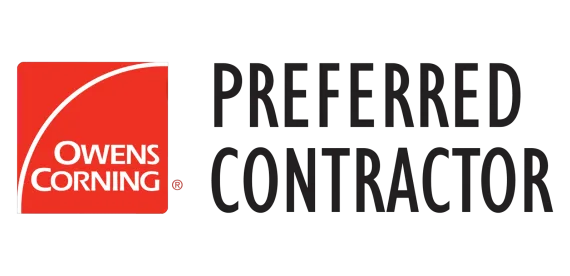 Owens Corning Preferred Contractor badge