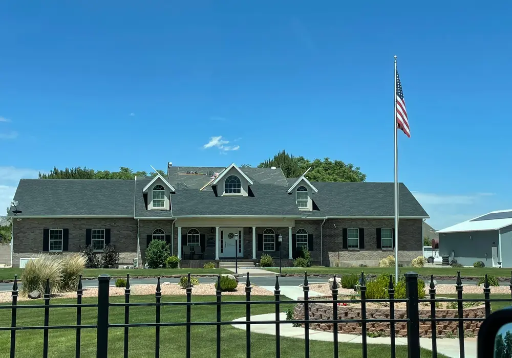 Architectural shingle replacement in Tamko Rustic Black in Grand Valley