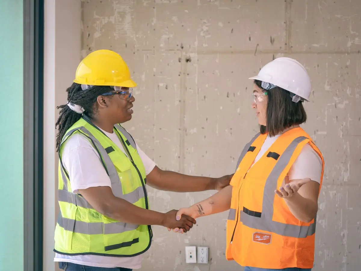 On-site meeting — walking the adjuster through everything we documented